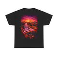 Berlin Neon Sunset T-Shirt — Retro Cityscape Tee