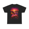 London Neon Sunset T-Shirt — Retro Cityscape Tee
