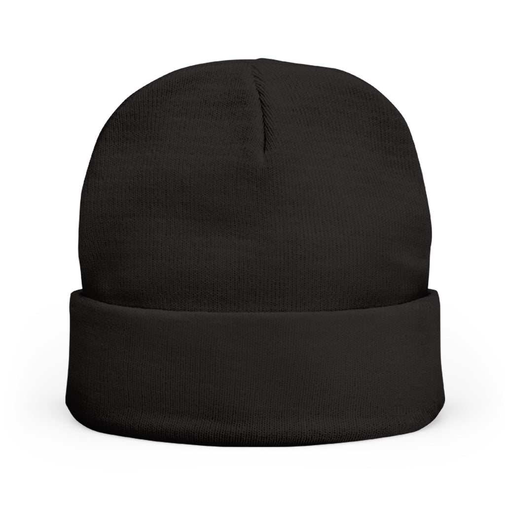Afterino Knit Beanie (Embroidery) Black
