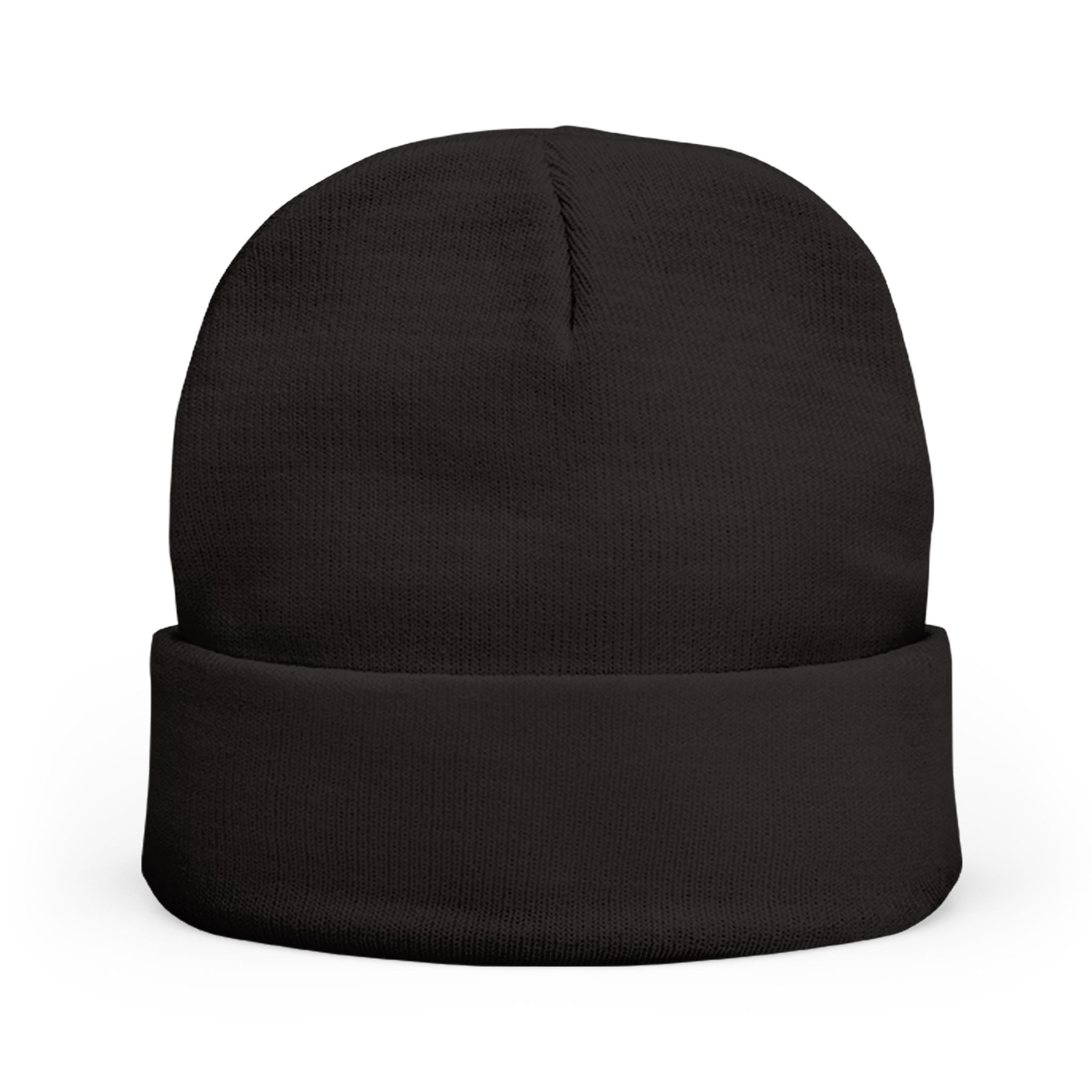 Afterino Knit Beanie (Embroidery) Black